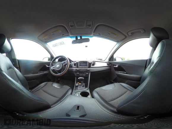 2019 Kia Niro EX with VIN KNDCC3LC5K5221157, listed as a Copart auction lot 63677343 with 128,393 mi miles and Salvage Title. Bid and sale history available at carsss.com. Image 13.
