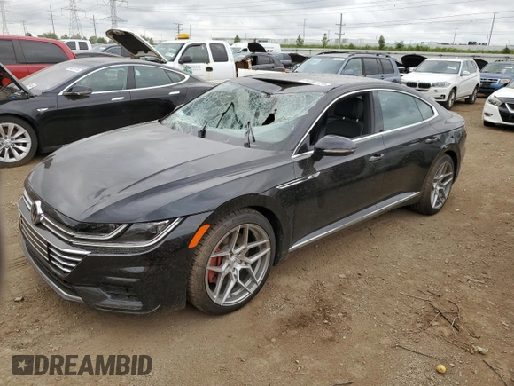 2019 Volkswagen Arteon SEL R-Line z VIN WVWSR7AN6KE019532, wystawiony jako Copart lot #64390774 z przebiegiem 41 362 mil mil oraz Szkoda całkowita • Salvage title. Historia ofert i sprzedaży dostępna na DreamBid. Obrazek 1.