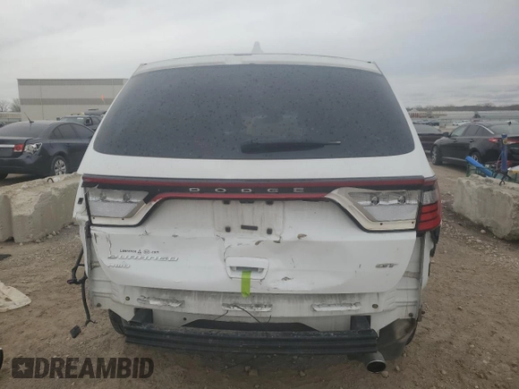 2017 Dodge Durango GT with VIN 1C4RDJDG0HC870446, listed as a Copart auction lot 51835135 with 147,059 mi miles and Salvage title. Bid and sale history available at DreamBid. Image 6.