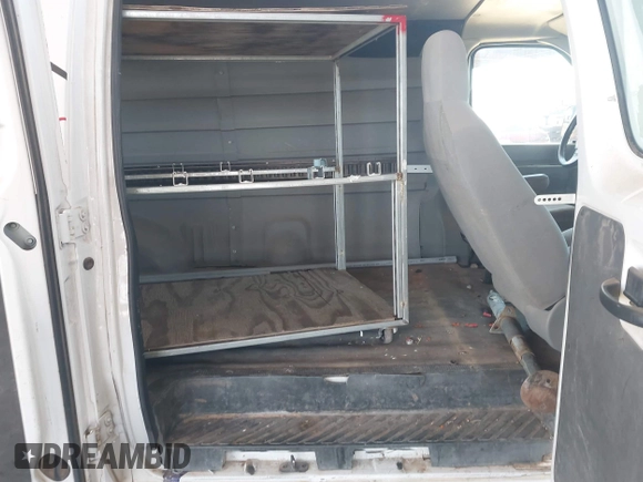 2012 Ford Econoline Cargo Super Duty Commercial with VIN 1FTSE3EL4CDB17043, listed as a IAAI auction lot 42533358 with Not provided miles and . Bid and sale history available at DreamBid. Image 8.