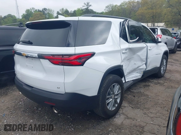 2023 Chevrolet Traverse LT Cloth z VIN 1GNERGKWXPJ318774, wystawiony jako IAAI lot #41938154 z przebiegiem 20 727 mil mil oraz . Historia ofert i sprzedaży dostępna na DreamBid. Obrazek 4.