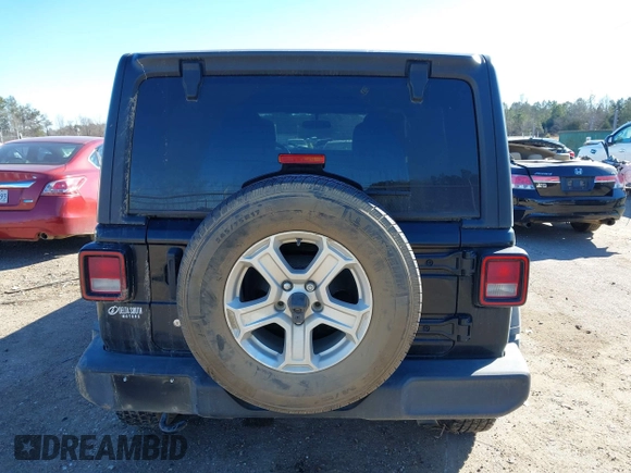 2020 Jeep Wrangler Unlimited Sport Altitude z VIN 1C4HJXDG0LW171400, wystawiony jako IAAI lot #41373446 z przebiegiem 82 113 mil mil oraz . Historia ofert i sprzedaży dostępna na DreamBid. Obrazek 16.