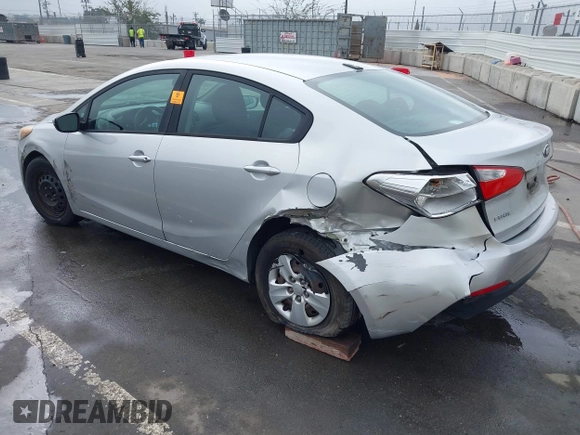 2014 Kia Forte LX with VIN KNAFK4A6XE5252182, listed as a IAAI auction lot 41809127 with 1 mi miles. Bid and sale history available at carsss.com. Image 3.