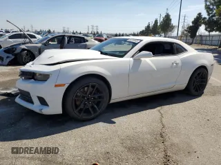 2015 Chevrolet Camaro SS with VIN 2G1FK1EJ7F9301738, listed as a Copart auction lot 50232655 with 76,817 mi miles and Salvage title. Bid and sale history available at DreamBid. Image 1.