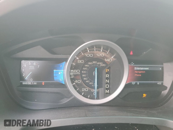 2014 Ford Explorer Sport with VIN 1FM5K8GT6EGC45569, listed as a Copart auction lot 59731185 with 98,838 mi miles and Salvage title. Bid and sale history available at DreamBid. Image 9.