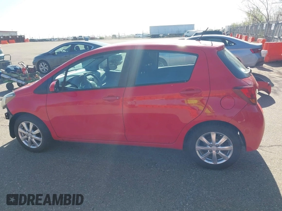 2015 Toyota Yaris L with VIN VNKKTUD38FA033446, listed as a IAAI auction lot 42014271 with 14,564 mi miles. Bid and sale history available at carsss.com. Image 15.