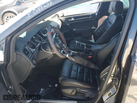 2015 Volkswagen GTI SE with VIN 3VW4T7AU6FM051380, listed as a Copart auction lot 85566824 with 161,716 mi miles and Salvage Title. Bid and sale history available at DreamBid. Image 7.