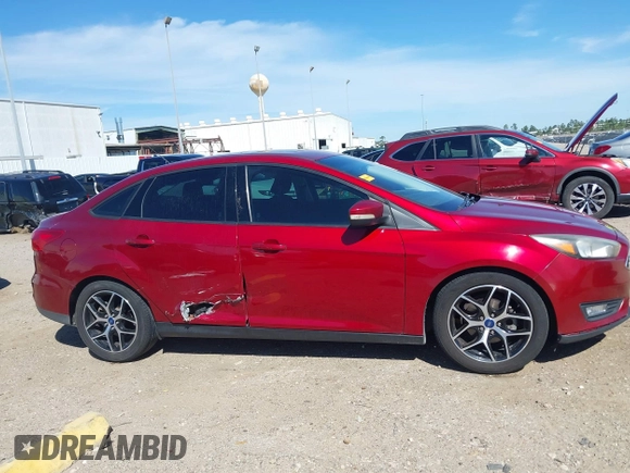 2017 Ford Focus SEL with VIN 1FADP3H26HL337731, listed as a IAAI auction lot 41801917 with 213,466 mi miles. Bid and sale history available at carsss.com. Image 13.