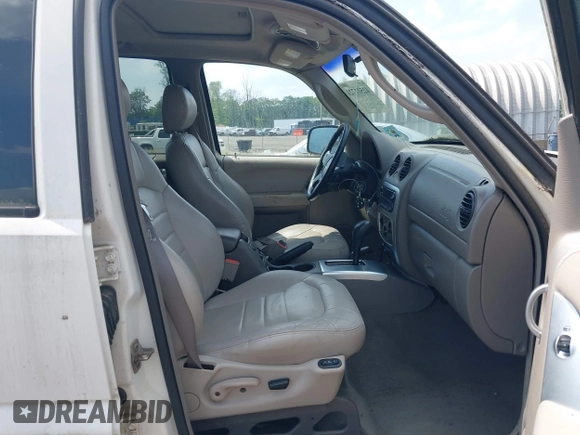 2002 Jeep Liberty Limited с VIN 1J8GL58K22W302844, выставлен на аукционе IAAI как лот 42501721 с пробегом 133 078 миль миль и . История ставок и продаж доступна на DreamBid. Изображение 5.