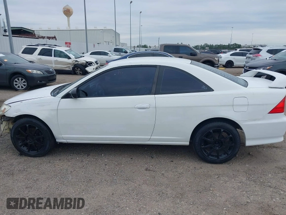2005 Honda Civic Cpe LX with VIN 1HGEM22595L051891, listed as a IAAI auction lot 41271309 with 146,060 mi miles. Bid and sale history available at carsss.com. Image 14.