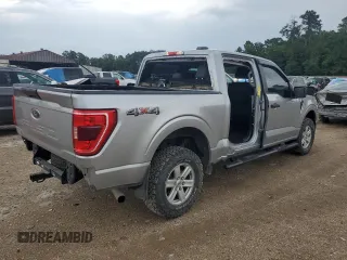 2021 Ford F-150 XL with VIN 1FTFW1E58MFA71291, listed as a Copart auction lot 57894045 with 78,892 mi miles and Salvage title. Bid and sale history available at DreamBid. Image 3.
