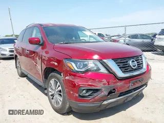 2020 Nissan Pathfinder SV with VIN 5N1DR2BN4LC638360, listed as a IAAI auction lot 42034154 with 65,549 mi miles and . Bid and sale history available at DreamBid. Image 1.