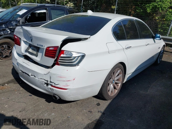 2015 BMW 5 Series 535i with VIN WBA5B1C52FD917999, listed as a IAAI auction lot 41971524 with 185,126 mi miles and . Bid and sale history available at DreamBid. Image 4.