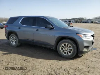 2019 Chevrolet Traverse LS with VIN 1GNERFKW7KJ189363, listed as a Copart auction lot 43412865 with 78,484 mi miles and Salvage Title. Bid and sale history available at carsss.com. Image 4.