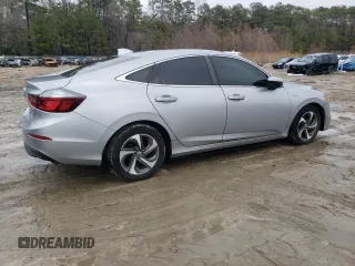 2019 Honda Insight EX with VIN 19XZE4F55KE013968, listed as a Copart auction lot 44591435 with 73,981 mi miles and Salvage Title. Bid and sale history available at carsss.com. Image 3.