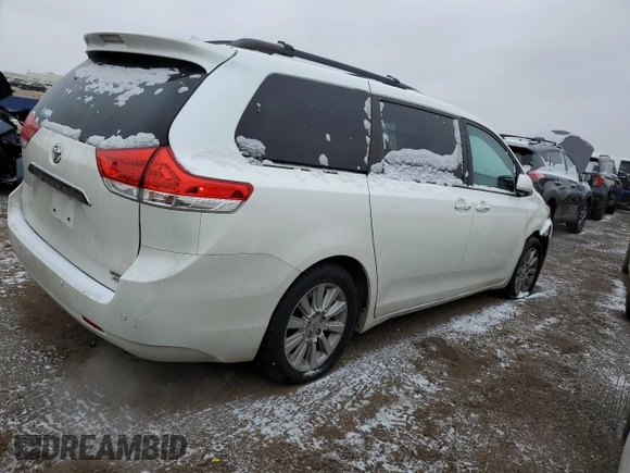 2012 Toyota Sienna XLE with VIN 5TDDK3DC4CS030704, listed as a Copart auction lot 44935165 with 120,890 mi miles and Salvage title. Bid and sale history available at DreamBid. Image 3.