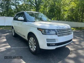 2014 Land Rover Range Rover HSE z VIN SALGS2WFXEA135917, wystawiony jako Copart lot #59755155 z przebiegiem 145 752 mil mil oraz Czysty tytuł • Clean title. Historia ofert i sprzedaży dostępna na DreamBid. Obrazek 1.