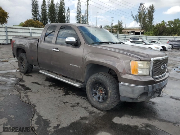 2007 GMC Sierra 1500 SLE1 with VIN 2GTEK19J471579476, listed as a Copart auction lot 47815075 with 183,644 mi miles and Clean Title. Bid and sale history available at carsss.com. Image 4.