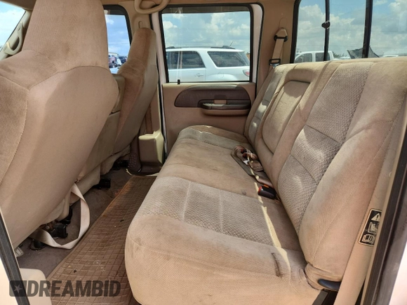2002 Ford F-250 XL with VIN 1FTNW20F32EA27266, listed as a Copart auction lot 63110855 with 265,546 mi miles and Salvage title. Bid and sale history available at DreamBid. Image 10.