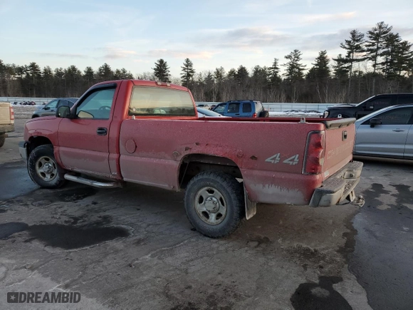 2004 Chevrolet Silverado 1500 Classic Work Truck with VIN 1GCEK14X64Z261101, listed as a Copart auction lot 42298805 with 0 mi miles and Clean Title. Bid and sale history available at carsss.com. Image 2.