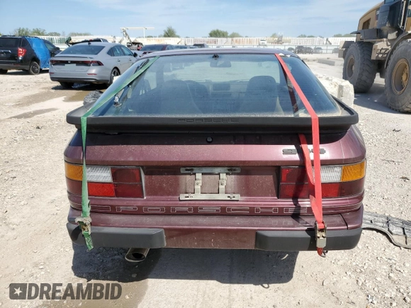 1984 Porsche 944 with VIN WP0AA0941EN460480, listed as a Copart auction lot 54192385 with 66,003 mi miles and Clean Title. Bid and sale history available at DreamBid. Image 6.