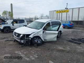 2020 Nissan Pathfinder SL with VIN 5N1DR2CMXLC623741, listed as a IAAI auction lot 42005765 with 53,732 mi miles and . Bid and sale history available at DreamBid. Image 2.