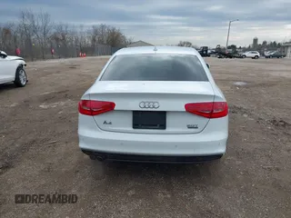 2016 Audi A4 Premium Plus with VIN WAUFFAFLXGN015633, listed as a IAAI auction lot 42084662 with 82,572 mi miles. Bid and sale history available at carsss.com. Image 16.