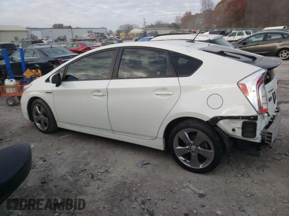 2013 Toyota Prius One with VIN JTDKN3DU3D1655603, listed as a Copart auction lot 82947084 with 107,601 mi miles and Clean Title. Bid and sale history available at DreamBid. Image 2.