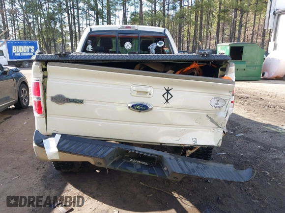 2009 Ford F-150 XL with VIN 1FTPW14V59KC26416, listed as a IAAI auction lot 41630034 with 120,455 mi miles. Bid and sale history available at carsss.com. Image 16.