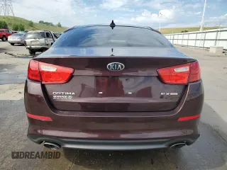 2015 Kia Optima EX with VIN 5XXGN4A79FG409057, listed as a Copart auction lot 62094465 with 123,346 mi miles and Salvage title. Bid and sale history available at DreamBid. Image 6.