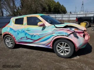 2013 Nissan Juke SL with VIN JN8AF5MV6DT219611, listed as a Copart auction lot 50252755 with 257,329 mi miles and Clean Title. Bid and sale history available at carsss.com. Image 4.