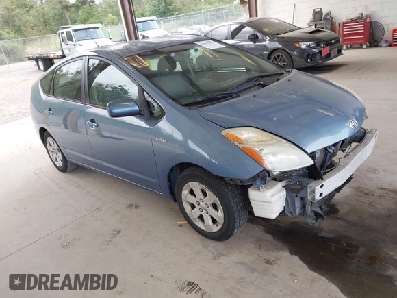 2007 Toyota Prius with VIN JTDKB20U977633843, listed as a IAAI auction lot 42592552 with Not provided miles and . Bid and sale history available at DreamBid. Image 1.