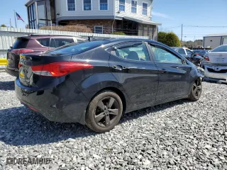 2012 Hyundai Elantra GLS PZEV with VIN 5NPDH4AE5CH129791, listed as a Copart auction lot 53077695 with 143,711 mi miles and Clean Title. Bid and sale history available at carsss.com. Image 3.