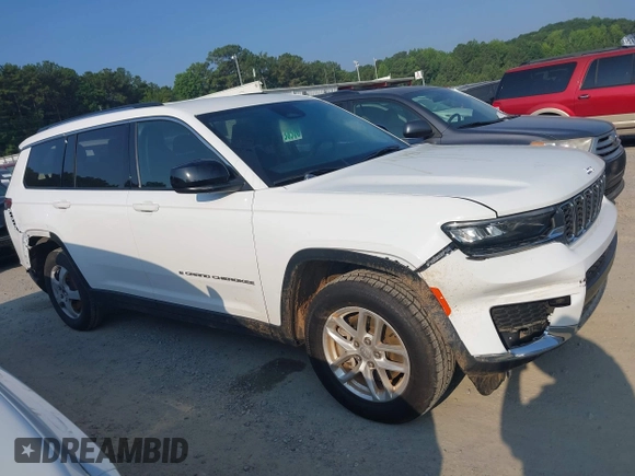 2023 Jeep Grand Cherokee Laredo with VIN 1C4RJKAG5P8881804, listed as a IAAI auction lot 42574642 with 54,046 mi miles and . Bid and sale history available at DreamBid. Image 13.