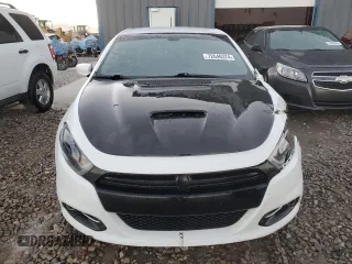2016 Dodge Dart Aero with VIN 1C3CDFDH8GD680368, listed as a Copart auction lot 72646374 with 139,526 mi miles and Salvage Title. Bid and sale history available at carsss.com. Image 5.
