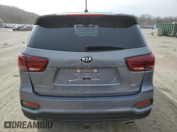 2020 Kia Sorento LX with VIN 5XYPGDA31LG698739, listed as a Copart auction lot 47541525 with 103,246 mi miles and Salvage Title. Bid and sale history available at DreamBid. Image 6.