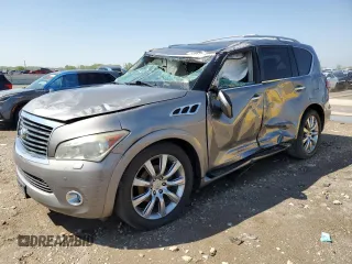 2012 Infiniti QX56 7-passenger с VIN JN8AZ2NE6C9020784, выставлен на аукционе Copart как лот 53861495 с пробегом Не указан миль и Списание • Salvage title. История ставок и продаж доступна на DreamBid. Изображение 1.