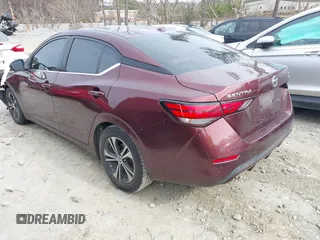 2022 Nissan Sentra SV with VIN 3N1AB8CV3NY310065, listed as a IAAI auction lot 41527662 with 91,207 mi miles and . Bid and sale history available at DreamBid. Image 3.