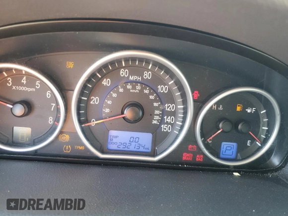 2007 Hyundai Veracruz GLS with VIN KM8NU13C27U006547, listed as a Copart auction lot 51938075 with 292,134 mi miles and Salvage Title. Bid and sale history available at DreamBid. Image 9.