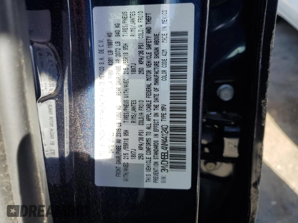 2022 Mazda CX-30 S Select z VIN 3MVDMBBL4NM441240, wystawiony jako Copart lot #64827023 z przebiegiem 5 623 mil mil oraz Czysty tytuł • Clean title. Historia ofert i sprzedaży dostępna na DreamBid. Obrazek 12.