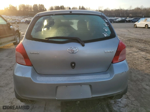2008 Toyota Yaris with VIN JTDJT903185179979, listed as a Copart auction lot 49230565 with 0 mi miles and Salvage Title. Bid and sale history available at carsss.com. Image 6.