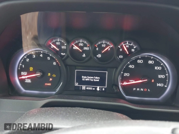 2021 Chevrolet Silverado 1500 Custom with VIN 1GCPYBEK0MZ440542, listed as a IAAI auction lot 41209792 with 40,302 mi miles and . Bid and sale history available at DreamBid. Image 7.