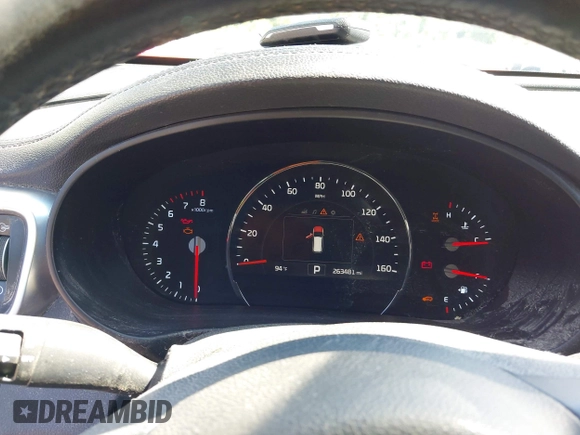 2016 Kia Sorento EX with VIN 5XYPHDA5XGG176132, listed as a IAAI auction lot 42661390 with 263,481 mi miles and . Bid and sale history available at DreamBid. Image 7.