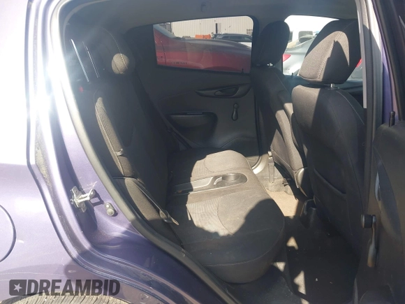 2016 Chevrolet Spark LS with VIN KL8CB6SA9GC587221, listed as a IAAI auction lot 41948444 with 96,795 mi miles. Bid and sale history available at carsss.com. Image 8.