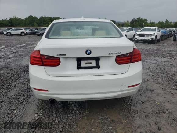 2014 BMW 3 Series 320i xDrive with VIN WBA3C3G50ENS67198, listed as a Copart auction lot 61654205 with 86,126 mi miles and Salvage title. Bid and sale history available at DreamBid. Image 6.