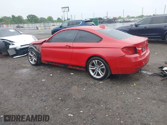 2014 BMW 4 Series 428i xDrive with VIN WBA3N9C57EK245350, listed as a IAAI auction lot 42184111 with 127,908 mi miles and . Bid and sale history available at DreamBid. Image 3.