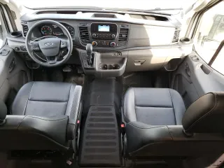 2023 Ford Transit Cargo with VIN 1FTBR1C86PKB77317, listed as a Copart auction lot 45195975 with 15,223 mi miles and Salvage Title. Bid and sale history available at DreamBid. Image 8.