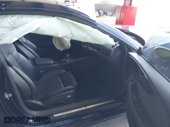 2020 Audi S5 Prestige with VIN WAUR4AF5XLA017646, listed as a IAAI auction lot 41898552 with 66,218 mi miles and . Bid and sale history available at DreamBid. Image 5.