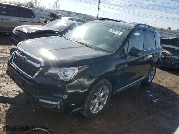 2018 Subaru Forester Touring with VIN JF2SJAWC6JH453251, listed as a Copart auction lot 48290725 with 96,547 mi miles and Salvage Title. Bid and sale history available at carsss.com. Image 1.