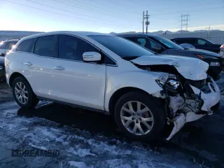 2009 Mazda CX-7 Sport with VIN JM3ER293590222543, listed as a Copart auction lot 87480794 with 136,203 mi miles and Salvage Title. Bid and sale history available at carsss.com. Image 4.